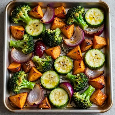 One-Pan Roasted Veggie Medley for Budget-Friendly Eats