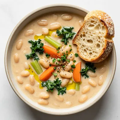 Slow Cooker Bean Soup for a Cozy Winter Dinner