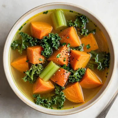 Slow Cooker Vegetable Soup for Detox Meal