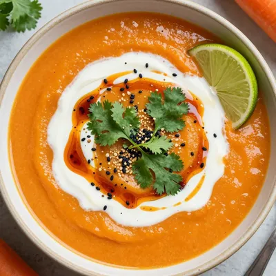 Spicy Ginger Carrot Soup for a Digestive Detox