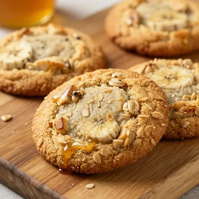 Warm Banana Oatmeal Breakfast Cookies For Meal Prep