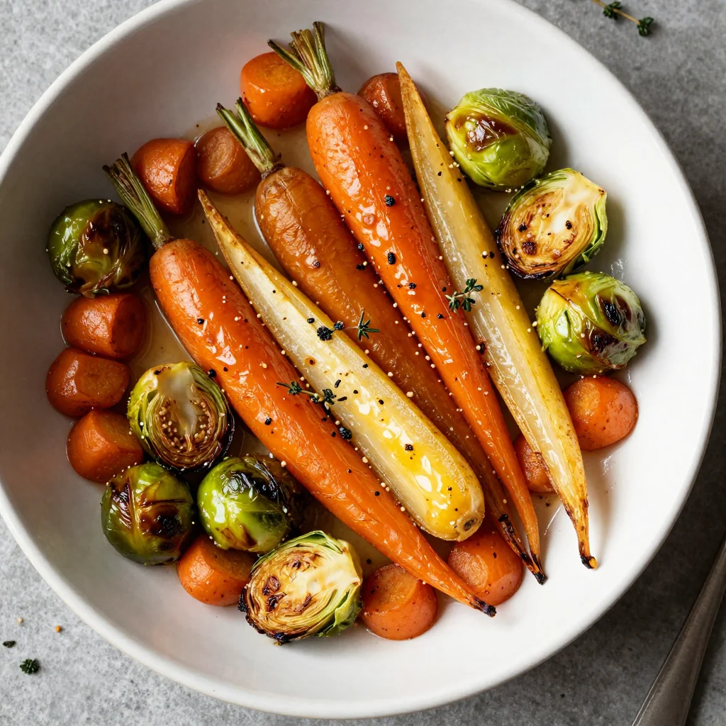 batch cooking friendly lemon roasted winter vegetables for family meals