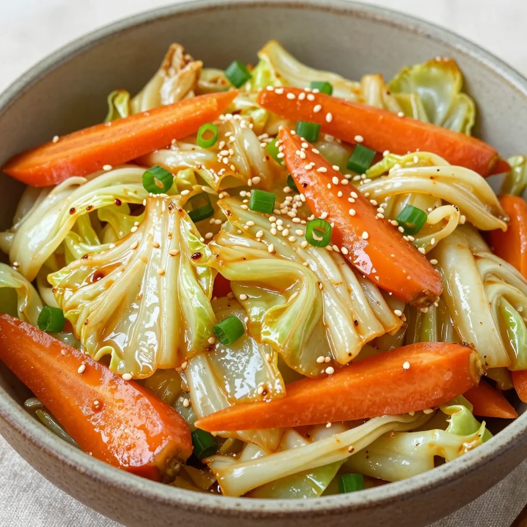 budgetfriendly meatless cabbage and root vegetable stirfry
