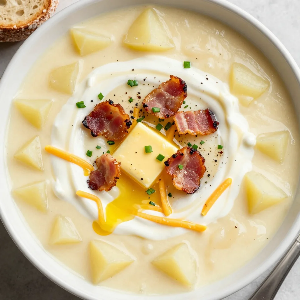 Cheesy Potato Soup Recipe for Ultimate Cozy Comfort