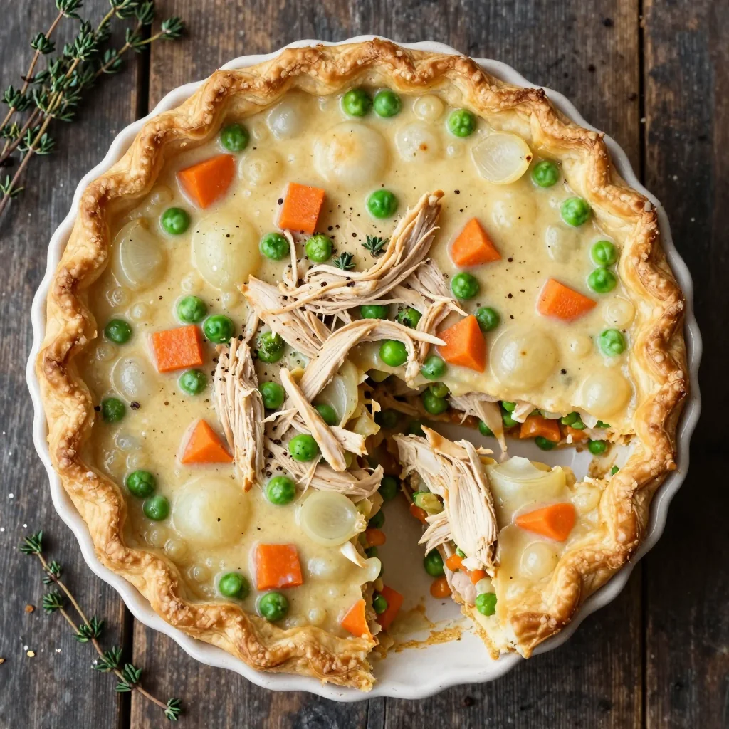 Comforting Chicken Pot Pie for Cold Winter Nights