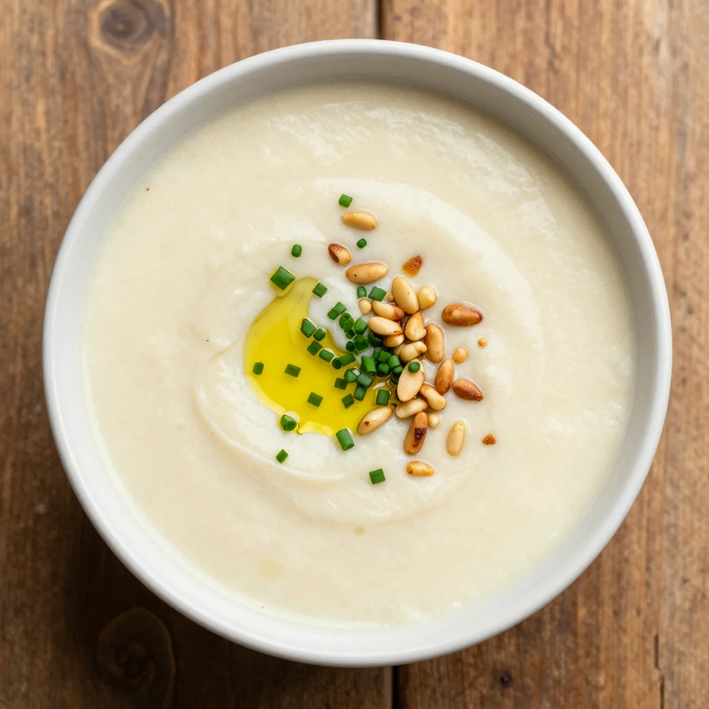 Cozy Creamy Cauliflower Leek Soup for a Reset
