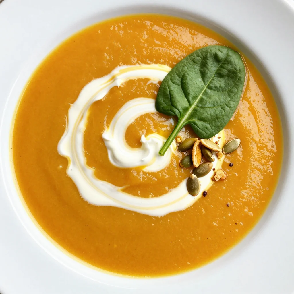 creamy sweet potato and spinach soup for chilly family suppers in january