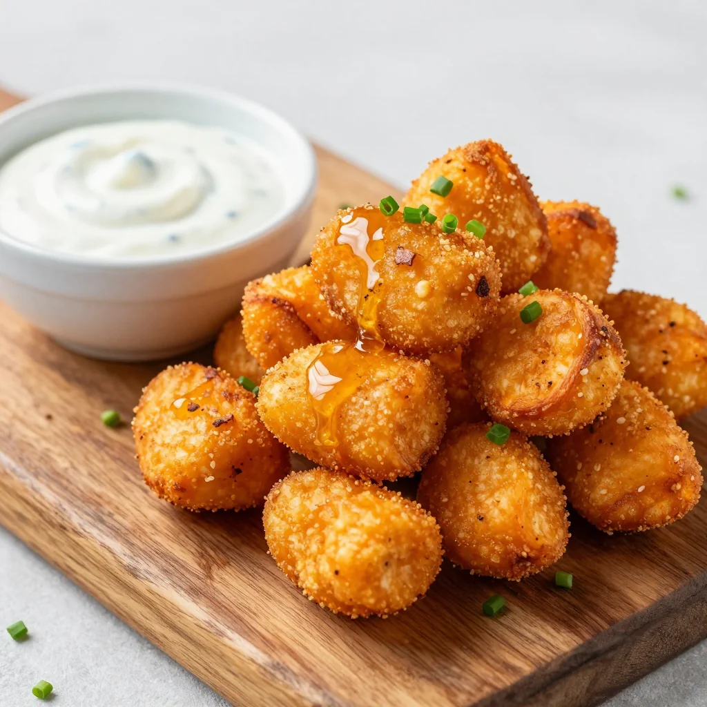 Crispy Sweet Potato Tots for a Kid-Friendly Snack