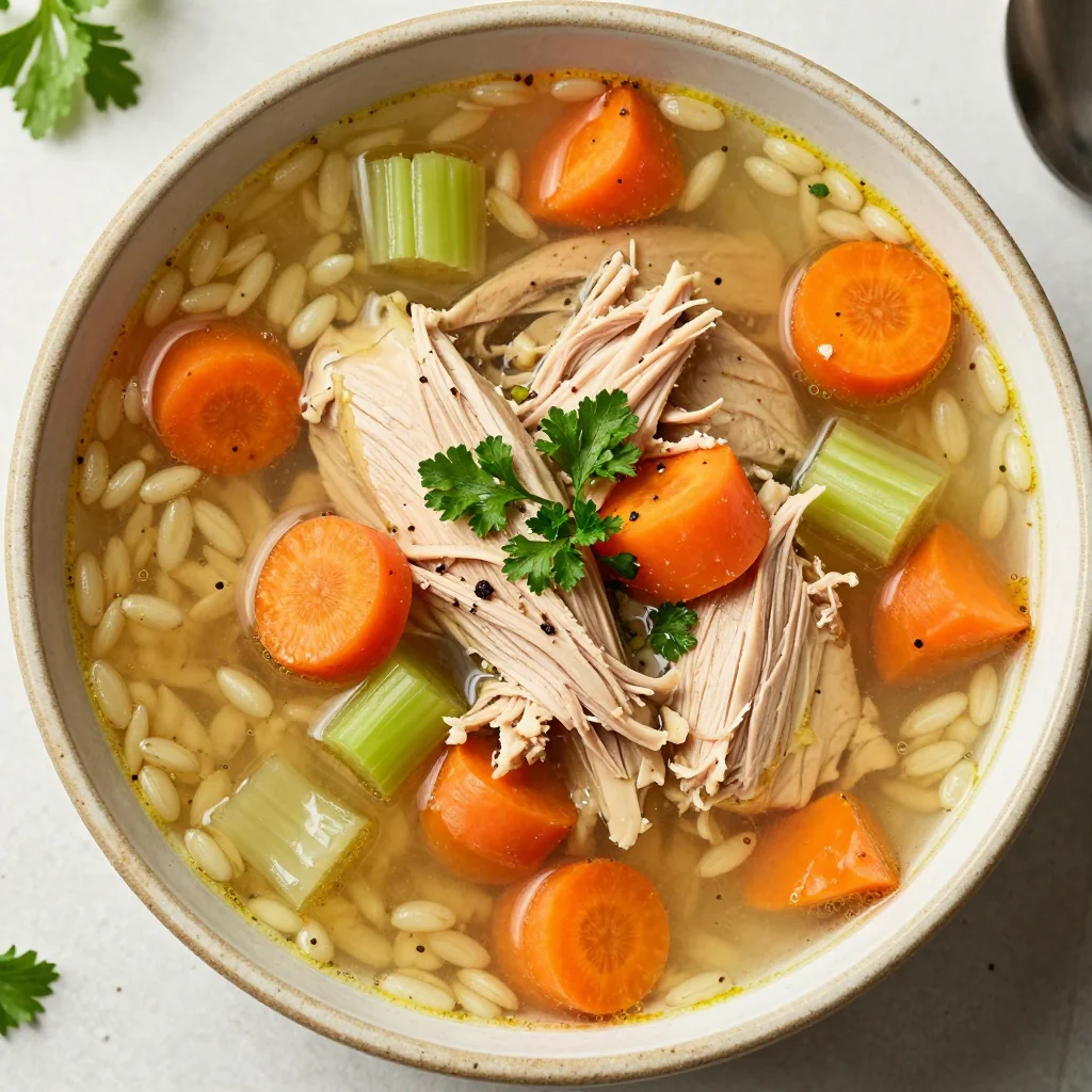Healthy Slow Cooker Turkey Soup for Cozy January Nights