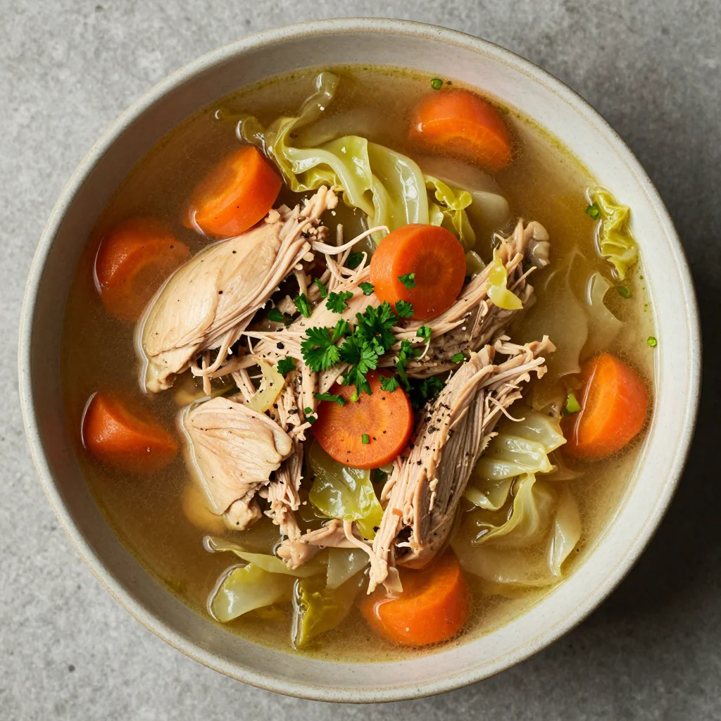 meal prep friendly onepot chicken and cabbage stew for busy nights