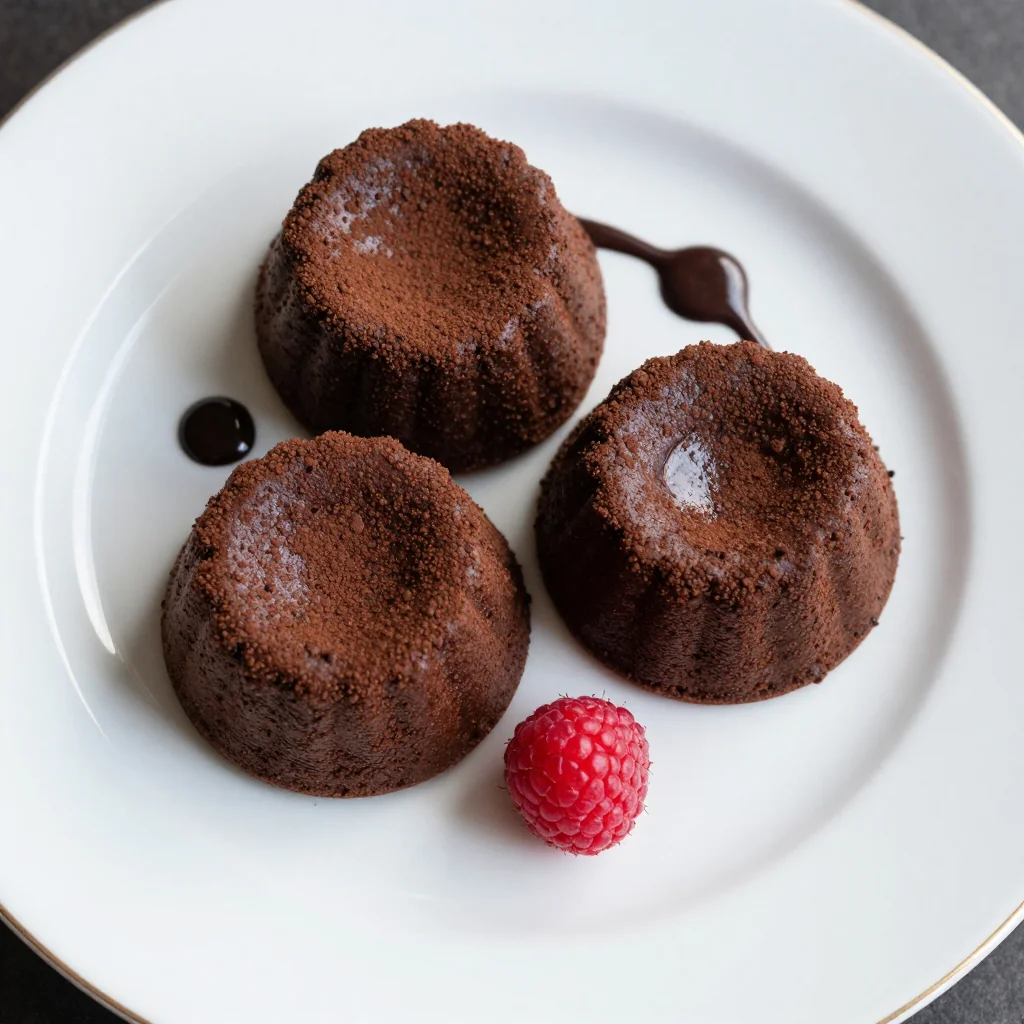 Molten Chocolate Lava Cakes for an Elegant Valentine Vibes