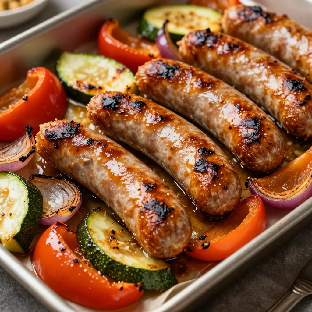 One-Pan Chicken Sausage and Veggies for NFL Playoff Nights