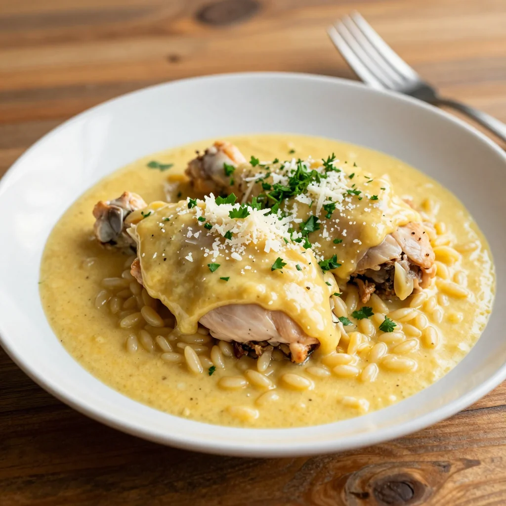 One Pot Creamy Lemon Garlic Chicken for Bright Evenings