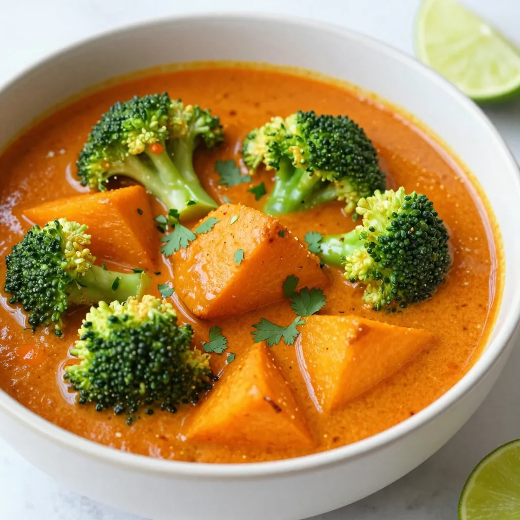 Quick Vegan Red Curry with Winter Vegetables