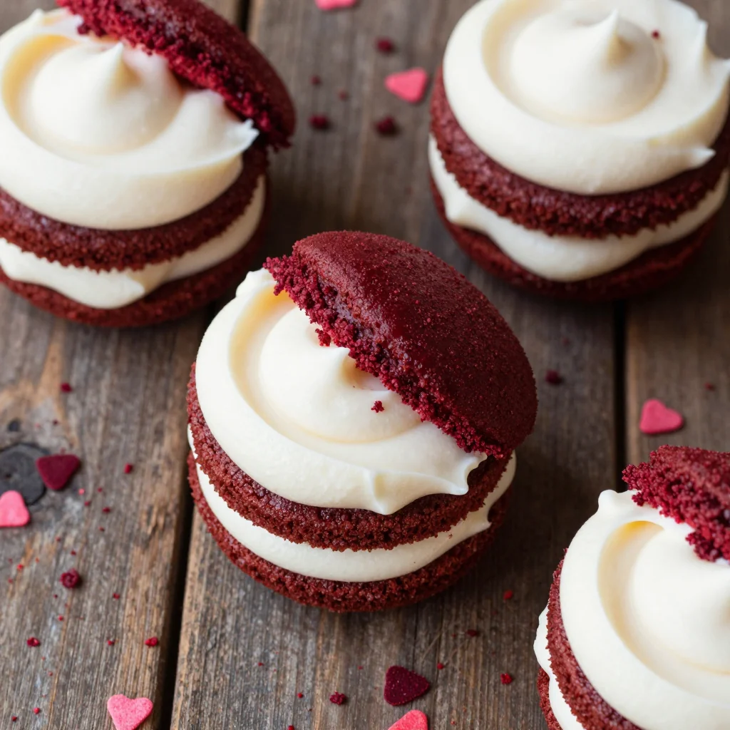 Red Velvet Whoopie Pies for Indulgent Valentine’s Vibes Treats