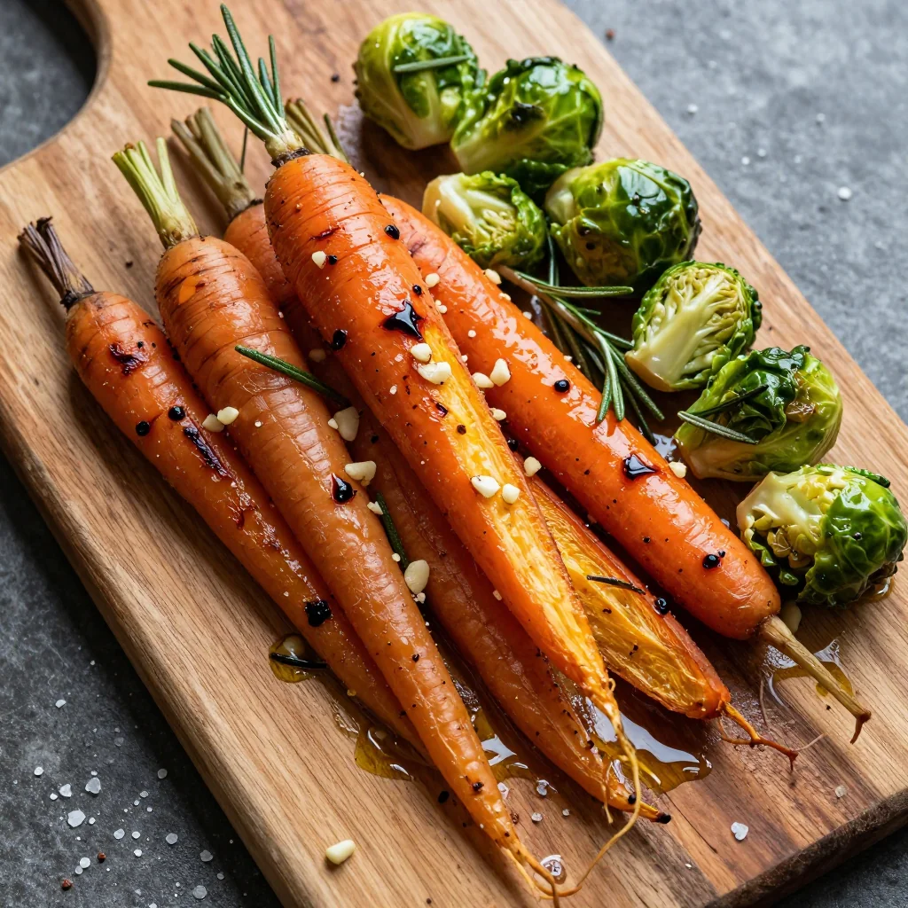 roasted winter vegetables with garlic and rosemary for budget friendly meals