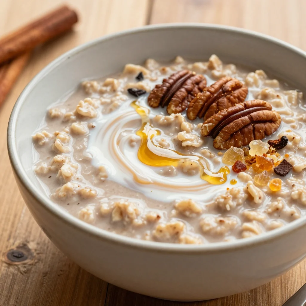 Spiced Chai Oatmeal for Warm Winter Mornings