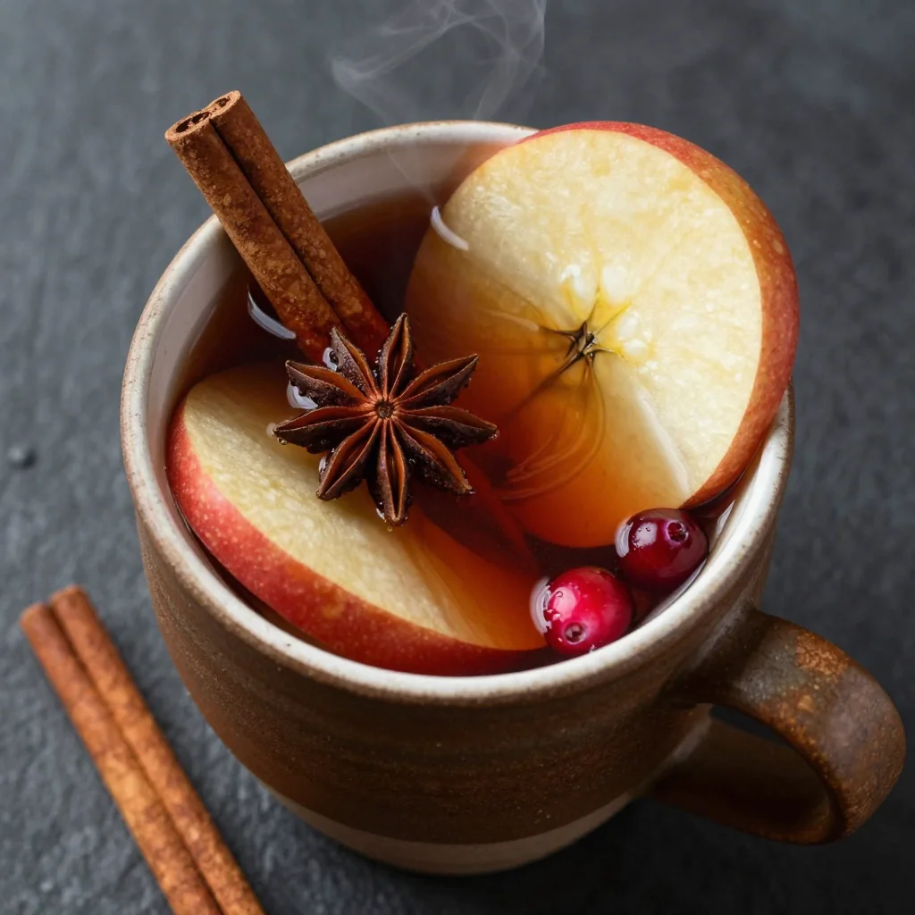 warm cinnamonspiced apple cider to enjoy on chilly winter nights