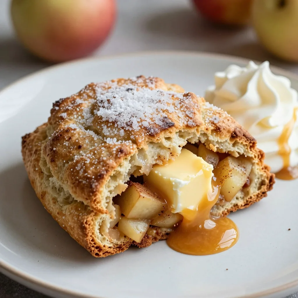 Warm Spiced Apple Scones for January Mornings