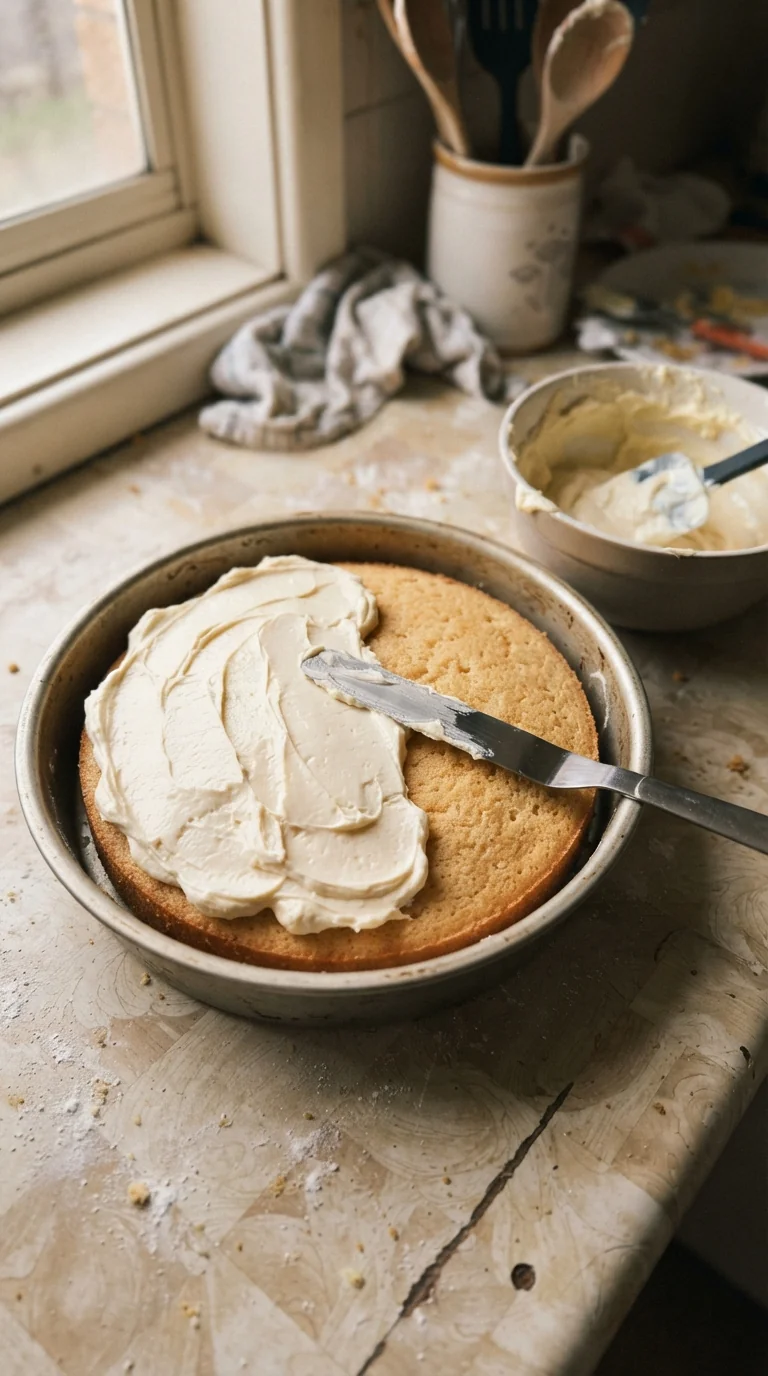 Step-by-step cooking of Airfryer Mango Yogurt Cake