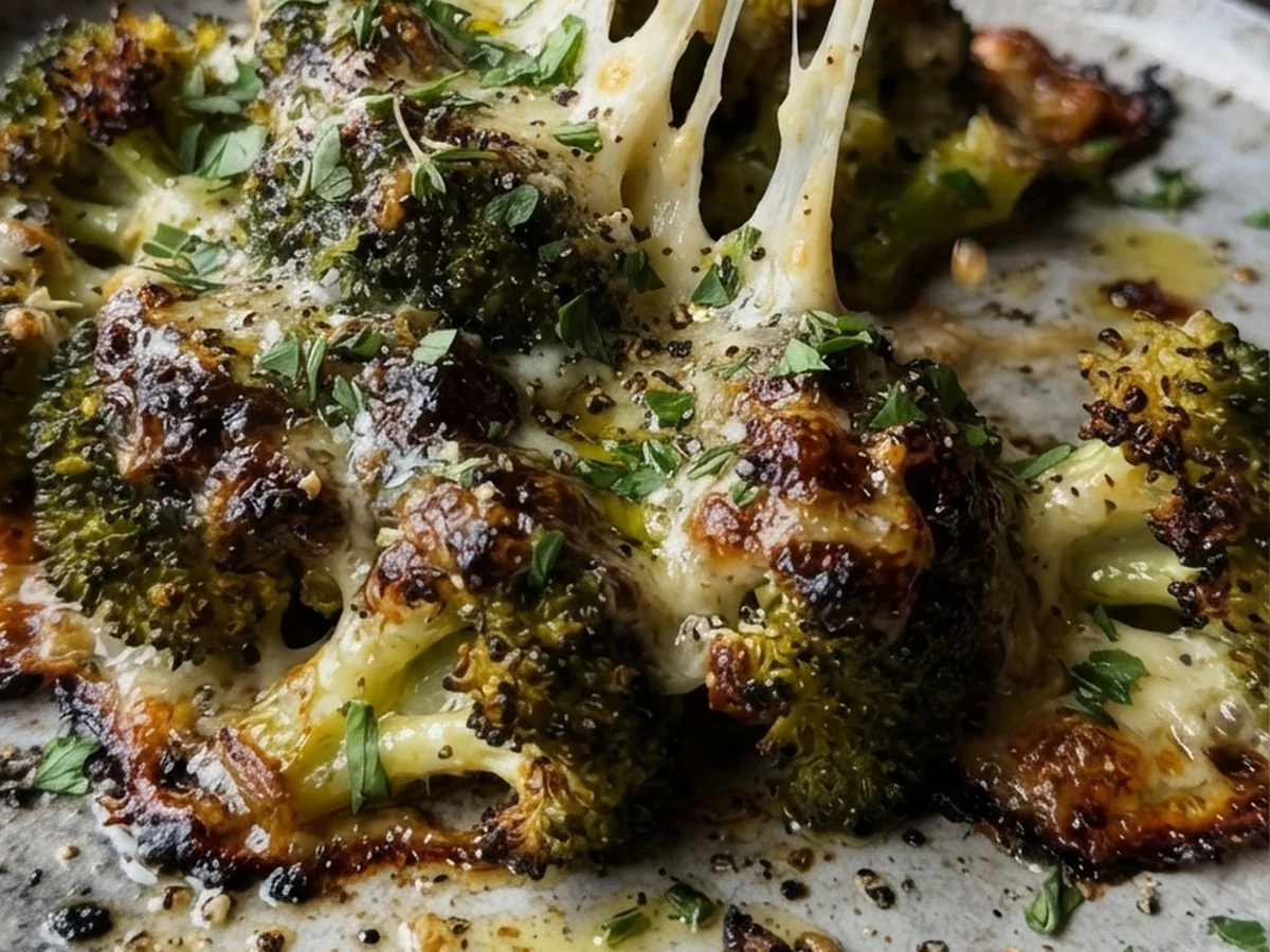 Easy Broccoli Parmesan Garlic