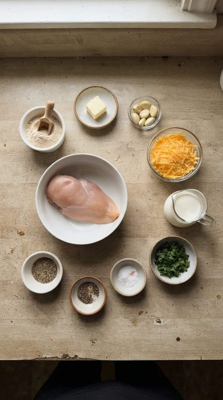 Ingredients for Single-Serve Protein Lunch Prep