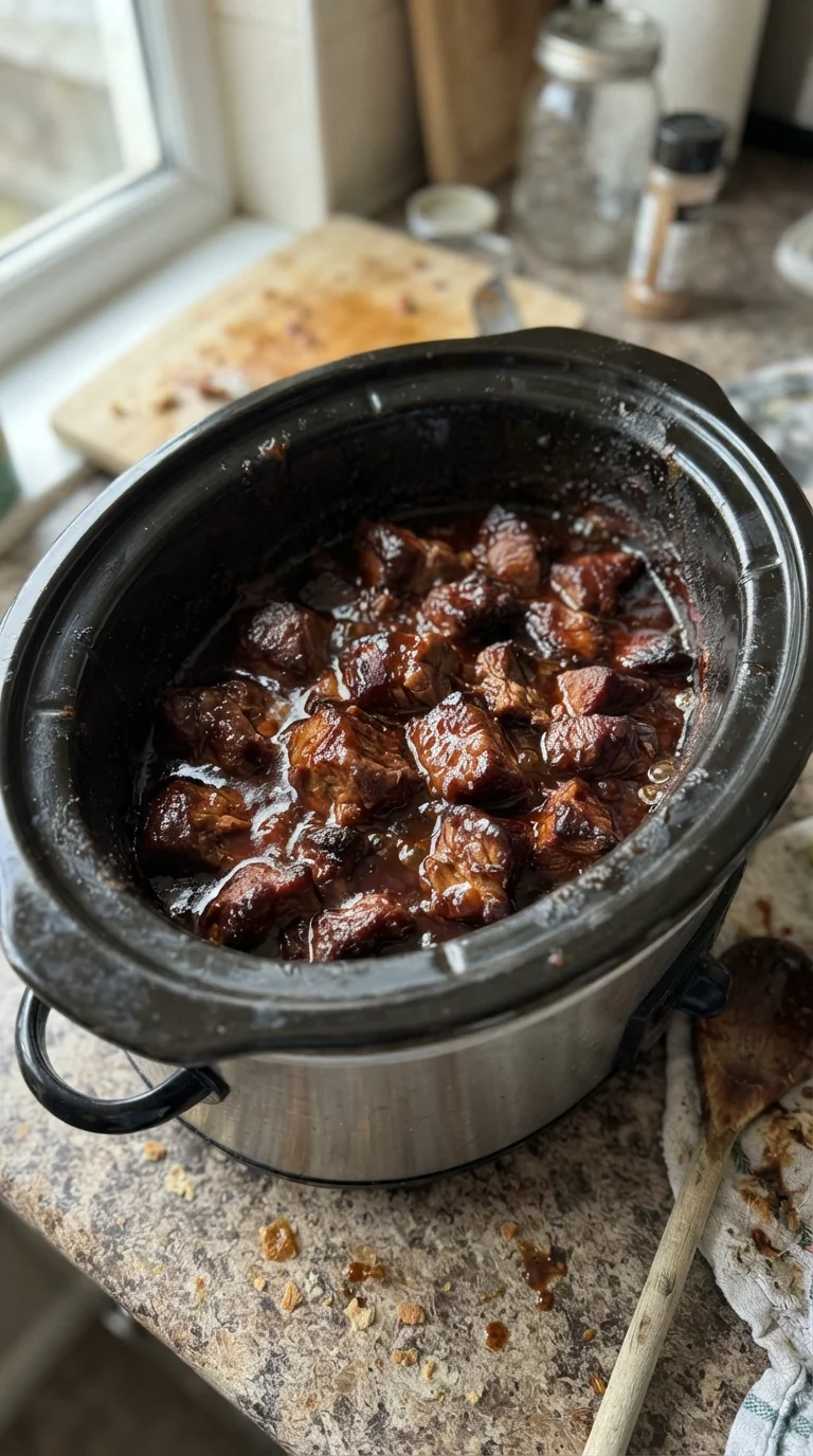 Step-by-step cooking of Slow-Cooked Crockpot Pulled Pork