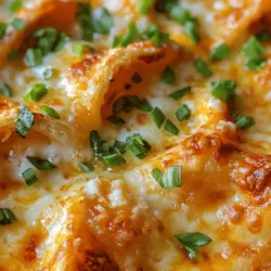 If you're looking for an appetizer that will steal the show at your next gathering, look no further than Cheesy Crab Rangoon Dip Delight. This dish combines the beloved flavors of traditional crab rangoon with the creamy, shareable qualities of a dip, making it a perfect addition to family game nights or festive celebrations. With its rich, savory taste and smooth texture, this cheesy dip is bound to be a hit among guests of all ages.