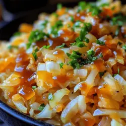 Sweet and Sour Cabbage Delight is a unique and flavorful dish that brings together the crispness of cabbage with a harmonious blend of sweetness and tanginess. This dish is not only a feast for the palate but also showcases the versatility of cabbage, a vegetable that has been a staple in kitchens around the world for centuries. With its ability to absorb flavors and maintain a satisfying crunch, cabbage serves as the perfect canvas for a variety of culinary creations.