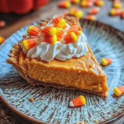 As autumn approaches, the vibrant colors and flavors of the season beckon us to indulge in delightful treats that celebrate the spirit of fall. One of the most iconic symbols of this time of year is candy corn, that nostalgic tri-colored confection that captures the essence of Halloween and Thanksgiving. Its sweet, sugary flavor and festive appearance make it the perfect ingredient for a unique dessert that’s sure to impress friends and family alike. Enter the Candy Corn Pie Delight, a scrumptious treat that perfectly combines the flavors of fall with simplicity in preparation.