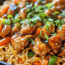 In a world where time is often limited, and the demands of daily life can feel overwhelming, the appeal of one-pot meals has skyrocketed. Enter the Delicious One-Pot Sweet & Savory Chicken Noodles—a culinary delight that not only saves time and effort but also brings a burst of flavor and nutrition to your dinner table. This recipe elegantly combines tender chicken, vibrant vegetables, and perfectly cooked noodles, all simmered together in a single pot for an easy cleanup.