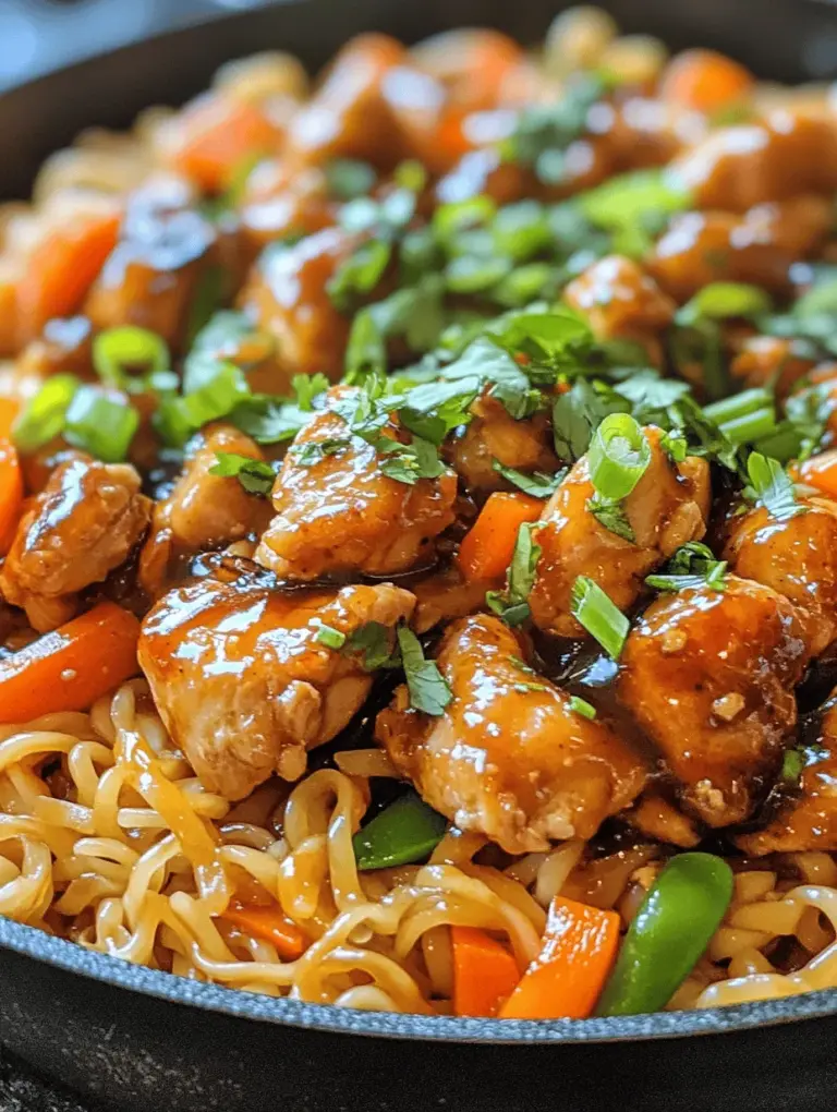 In a world where time is often limited, and the demands of daily life can feel overwhelming, the appeal of one-pot meals has skyrocketed. Enter the Delicious One-Pot Sweet & Savory Chicken Noodles—a culinary delight that not only saves time and effort but also brings a burst of flavor and nutrition to your dinner table. This recipe elegantly combines tender chicken, vibrant vegetables, and perfectly cooked noodles, all simmered together in a single pot for an easy cleanup.