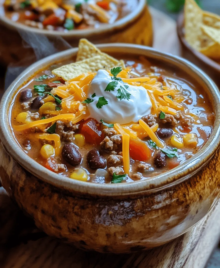 As the seasons change and the temperatures begin to drop, there's nothing quite as comforting as a warm bowl of soup. Soups have a unique ability to evoke feelings of coziness and satisfaction, making them the perfect dish for gatherings with friends and family. Among the myriad of soup options available, Taco Fiesta Soup stands out as a delightful fusion of flavors and textures that caters to a wide array of dietary preferences. This recipe is not only delicious but also incredibly easy to prepare, making it an ideal choice for busy weeknights or festive occasions.
