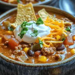 As the seasons change and the temperatures begin to drop, there's nothing quite as comforting as a warm bowl of soup. Soups have a unique ability to evoke feelings of coziness and satisfaction, making them the perfect dish for gatherings with friends and family. Among the myriad of soup options available, Taco Fiesta Soup stands out as a delightful fusion of flavors and textures that caters to a wide array of dietary preferences. This recipe is not only delicious but also incredibly easy to prepare, making it an ideal choice for busy weeknights or festive occasions.
