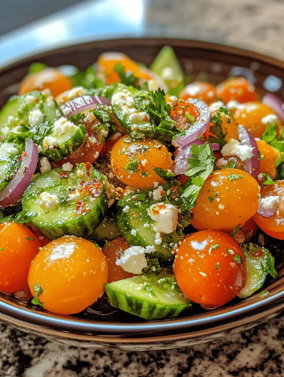 Welcome to the vibrant world of "Cucumbers with a BANG!"—a refreshing salad that promises to awaken your taste buds and invigorate your meal. This enticing dish combines the satisfying crunch of fresh cucumbers with the zest of lime and a delightful kick of spice, making it an ideal addition to any meal or a light, stand-alone lunch. Whether you're looking for a quick side dish for a summer barbecue, a zesty appetizer to impress your guests, or a healthy snack for yourself, this recipe is both simple and satisfying.