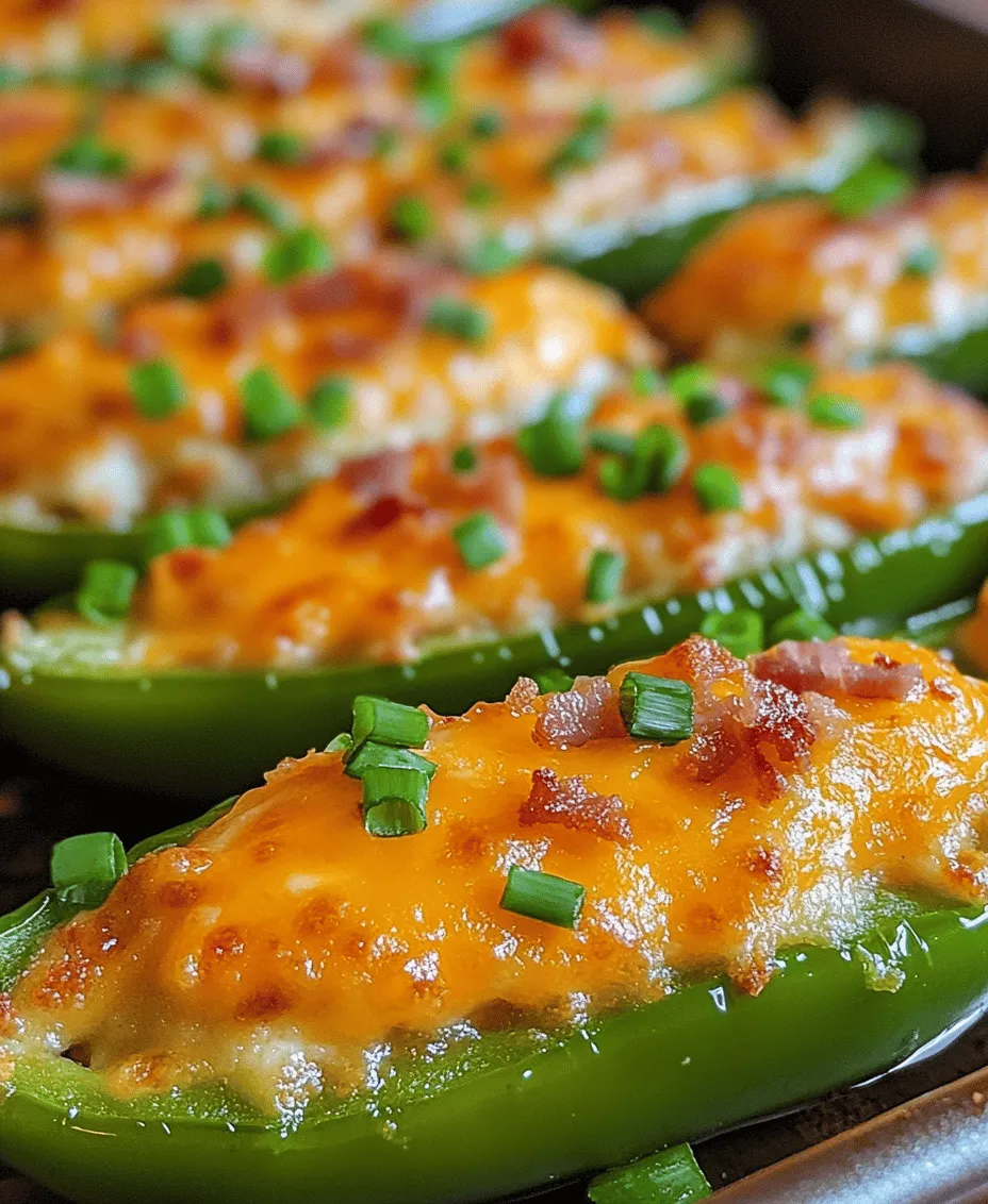When it comes to appetizers that pack a flavorful punch, few dishes can compete with the allure of jalapeño poppers. These bite-sized treats are beloved for their perfect combination of spice, creaminess, and crunch. Among the myriad of ways to prepare jalapeños, Cheese Stuffed Jalapenos Delight stands out as an exceptional choice, offering a delightful medley of flavors and textures that appeals to a wide range of palates. Whether you are hosting a lively gathering, attending a potluck, or simply craving a savory snack, this recipe serves as the ideal companion for any occasion.