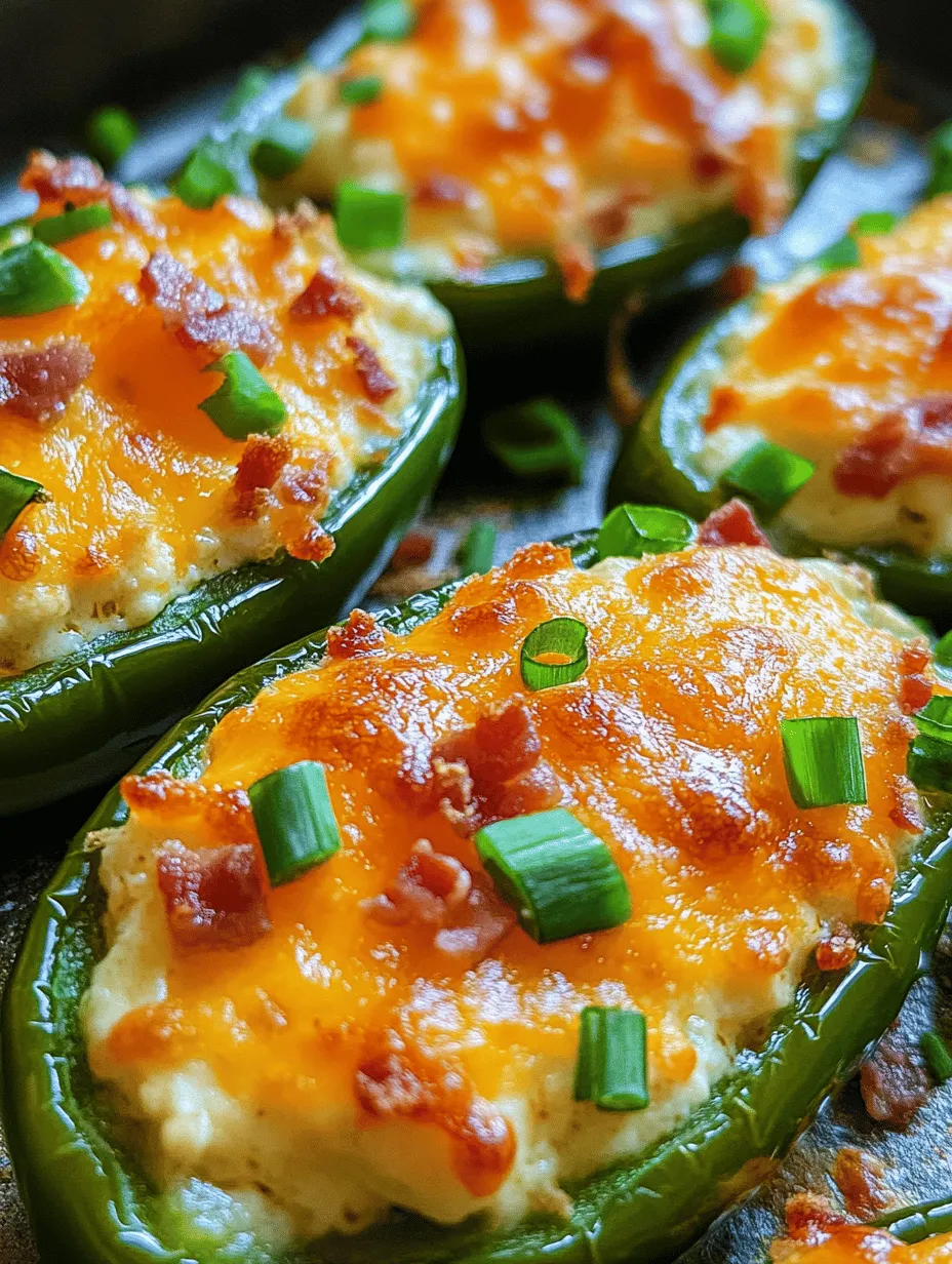 When it comes to appetizers that pack a flavorful punch, few dishes can compete with the allure of jalapeño poppers. These bite-sized treats are beloved for their perfect combination of spice, creaminess, and crunch. Among the myriad of ways to prepare jalapeños, Cheese Stuffed Jalapenos Delight stands out as an exceptional choice, offering a delightful medley of flavors and textures that appeals to a wide range of palates. Whether you are hosting a lively gathering, attending a potluck, or simply craving a savory snack, this recipe serves as the ideal companion for any occasion.