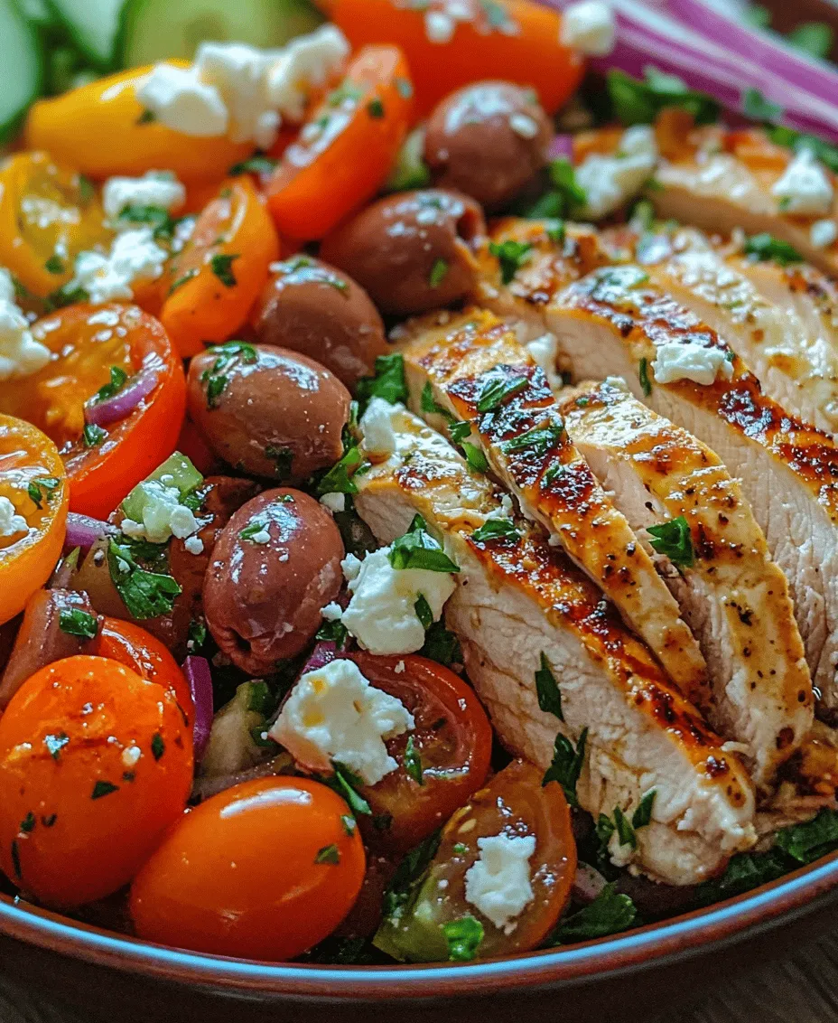 In the realm of healthy eating, few dishes capture the vibrant essence of the Mediterranean like a Chicken Salad. This delightful blend of fresh vegetables, tender chicken, and tangy feta offers a nourishing meal that is not only visually appealing but also bursting with flavor. The Mediterranean Chicken Salad is perfect for lunch or as a side dish at dinner, making it a versatile addition to your meal repertoire. With its array of colors and textures, this salad not only pleases the palate but also provides an abundance of nutrients essential for a balanced diet.