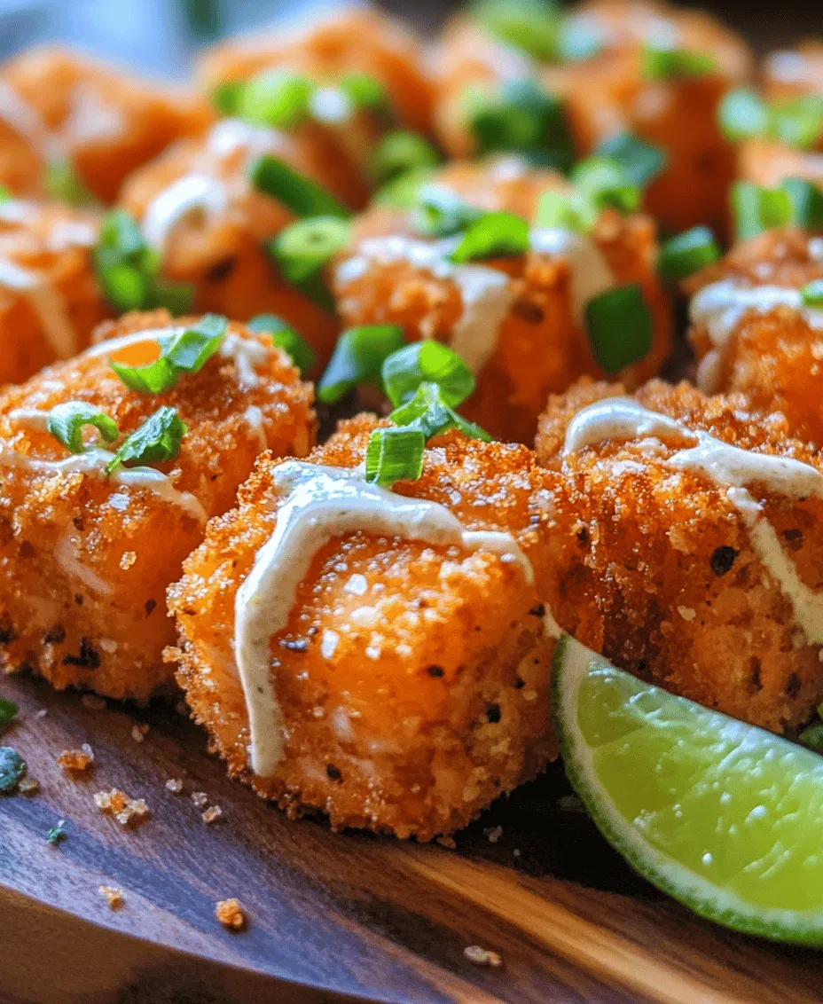 Bang Bang Salmon Bites are a delightful fusion of flavors that perfectly combine crispy textures with a spicy, creamy sauce. This dish has gained popularity for its versatility and ease of preparation, making it a favorite for gatherings, game nights, or simply a unique weeknight dinner. The allure of Bang Bang Salmon Bites lies not only in their tantalizing flavor but also in their presentation, making them an impressive addition to any menu.