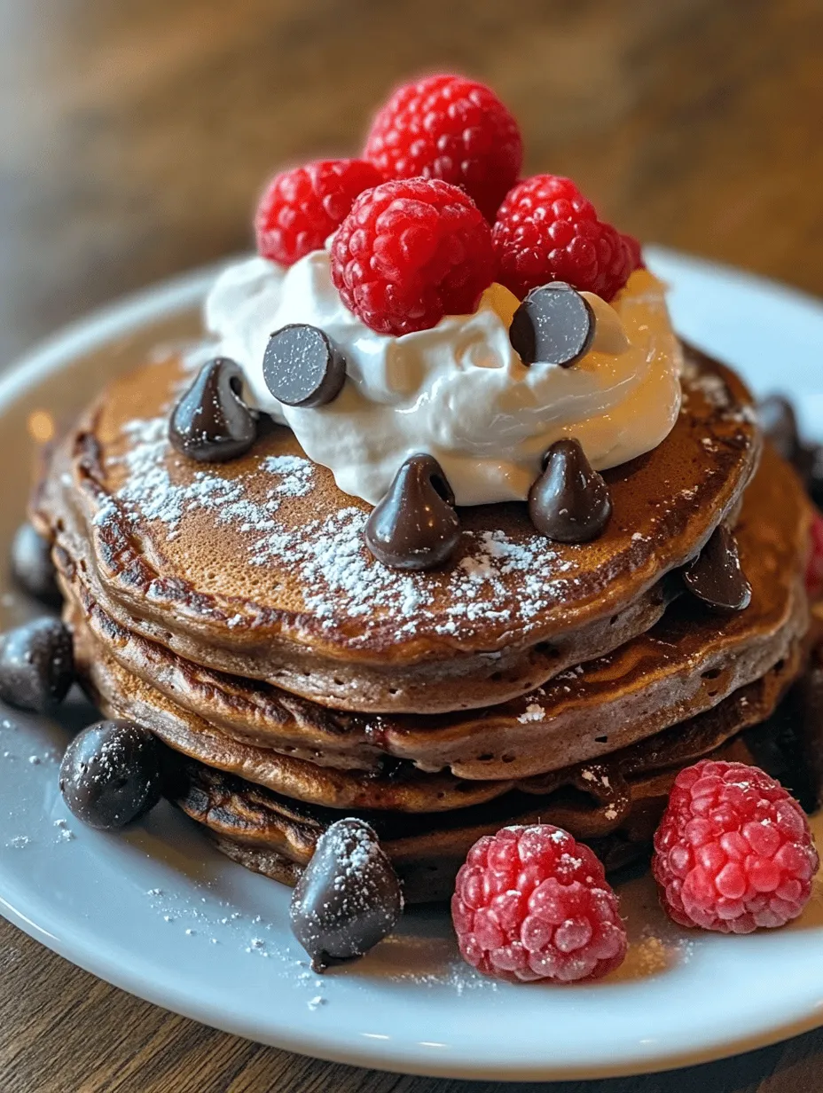 Chocolate pancakes have a unique allure that captures the hearts (and taste buds) of breakfast enthusiasts everywhere. Their rich, decadent flavor combined with a fluffy texture makes them a delightful choice for any meal of the day, but especially for breakfast or brunch. Imagine waking up to the irresistible aroma of chocolate wafting through your kitchen, promising a sweet start to your day. Whether it's a special occasion like a birthday, a cozy weekend treat, or simply a craving for something indulgent, these chocolate pancakes are sure to elevate your breakfast experience.
