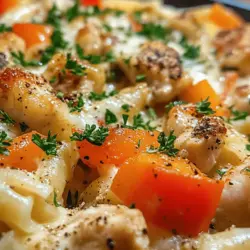To appreciate the full depth of flavor in Creamy Cajun Shrimp and Chicken Pasta, it’s essential to understand the roots of Cajun cuisine. Originating from the Acadian people who settled in Louisiana, Cajun cooking reflects a rich tapestry of cultural influences, including French, Spanish, and African traditions. This vibrant culinary style is characterized by its use of fresh, local ingredients and a variety of spices, which together create a hearty and soul-satisfying dining experience.