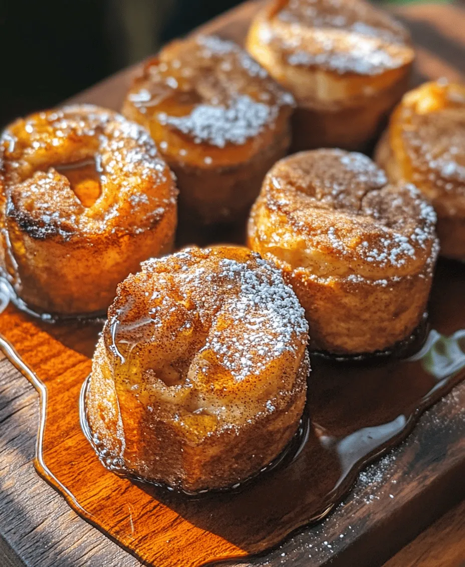French toast has long been a beloved breakfast dish, cherished for its warm, comforting flavors and delightful texture. Traditional French toast, often made by soaking slices of bread in a rich custard made of eggs and milk, is pan-fried to perfection, resulting in a crispy exterior and soft, custardy interior. But what if you could encapsulate all that deliciousness in a convenient muffin form? Enter Cinnamon Sugar French Toast Muffins, a delightful twist on the classic recipe that brings the best of both worlds to your breakfast table.