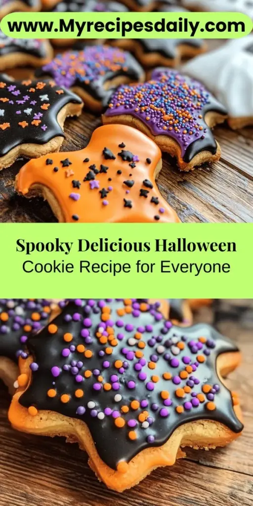 Get ready for a festive baking adventure with our Spooktacular Halloween Cookies! Perfect for all ages, this fun recipe invites creativity while bringing family and friends together. From eerie shapes to vibrant colors, these cookies are a delicious treat that also make for stunning decorations. Learn to mix, bake, and decorate festive cookies that will delight everyone at your Halloween celebration. Icing, sprinkles, and smiles included! #HalloweenCookies #BakingFun #SpookyTreats #FamilyTime #HalloweenBaking #CookieDecoration #FestiveRecipes