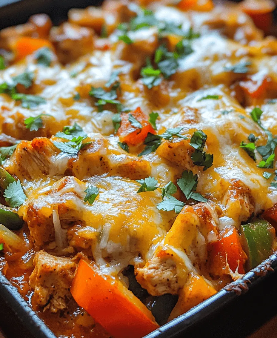 In the fast-paced world we live in, the allure of a one-dish meal cannot be overstated. Among the myriad options available, the Chicken Fajita Casserole stands out as a robust and flavorful choice that perfectly marries convenience with taste. This dish encapsulates the essence of traditional fajitas—succulent chicken, vibrant vegetables, and zesty spices—while offering the ease of a casserole format. Whether you're navigating a busy weeknight or preparing for a family gathering, this casserole is an ideal solution that brings everyone together around the dining table.