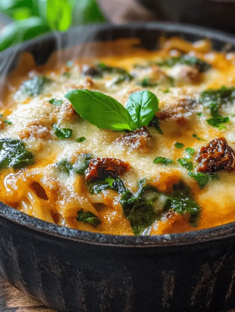 Imagine the comforting embrace of perfectly cooked spaghetti coated in a luscious sun-dried tomato cream sauce, accentuated by the vibrant greens of fresh spinach. This dish, Spaghetti & Spinach with Sun-Dried Tomato Cream Sauce, is an embodiment of indulgence that doesn’t require hours in the kitchen. It's a quick meal that feels luxurious, making it ideal for busy weeknights or last-minute dinner parties. The combination of flavors and textures in this dish—creamy, tangy, and fresh—creates a delightful experience that will leave every pasta lover craving more.