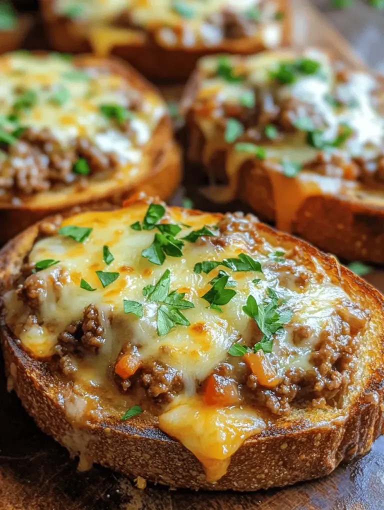 Sloppy Joes have a storied history that traces back to the early 20th century in the United States. Often described as a loose meat sandwich, this dish is typically made by combining ground beef with a tangy tomato-based sauce and serving it on a soft bun. While the exact origins of Sloppy Joes are somewhat murky, many food historians suggest that the sandwich was named after a bar in Key West, Florida, where a chef named Joe created the dish to entice customers.