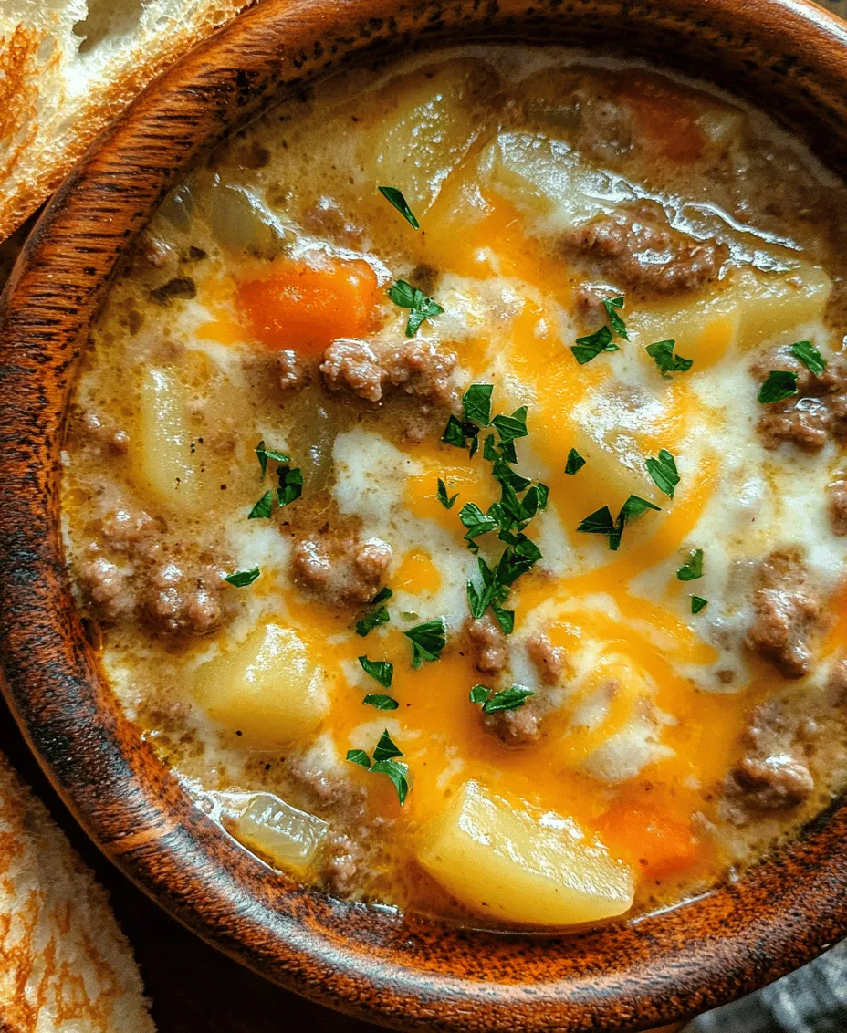 As the days grow shorter and the temperatures dip, there’s an undeniable craving for comfort food that warms both body and soul. One dish that consistently delivers on this front is creamy potato hamburger soup made in the crockpot. This hearty, flavorful soup combines the best of both worlds: the rich, savory taste of ground beef and the wholesome goodness of potatoes, all enveloped in a creamy broth that’s perfect for chilly nights.