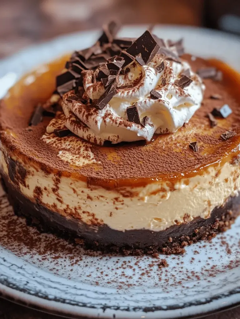 Cheesecake is a beloved dessert that has captured the hearts of many with its smooth, creamy texture and endless flavor possibilities. From classic New York-style to fruity varieties, cheesecakes offer a versatile canvas for creativity in the kitchen. Among these delightful options, the Espresso Coffee Cheesecake stands out as a unique twist that particularly appeals to coffee enthusiasts. The rich, bold flavor of espresso combined with the velvety texture of cream cheese creates a dessert that is both indulgent and sophisticated.