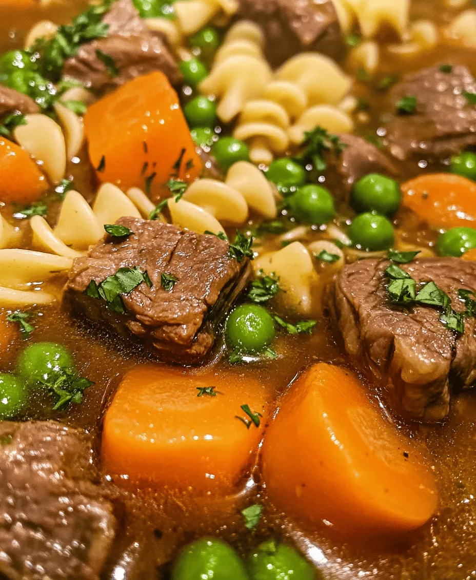 There’s something inherently comforting about a warm, hearty meal that fills the house with enticing aromas. Slow Cooker Beef and Noodles is the epitome of such comfort food, perfect for chilly evenings or gatherings with loved ones. This dish combines tender beef, savory broth, and perfectly cooked noodles, creating a satisfying bowl that warms both the body and soul. Whether you’re seeking a family-friendly meal or a dish to impress guests, this recipe stands out for its rich flavors and ease of preparation.