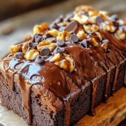 Brownies have long held a special place in the hearts of dessert lovers around the world. With their rich, fudgy texture and intense chocolate flavor, they are a treat that satisfies even the most insatiable sweet tooth. However, what if you could take this beloved dessert and transform it into something entirely new and exciting? Enter the Decadent Hot Fudge Brownie Bread—a delightful combination of the classic brownie and the comforting essence of homemade bread.